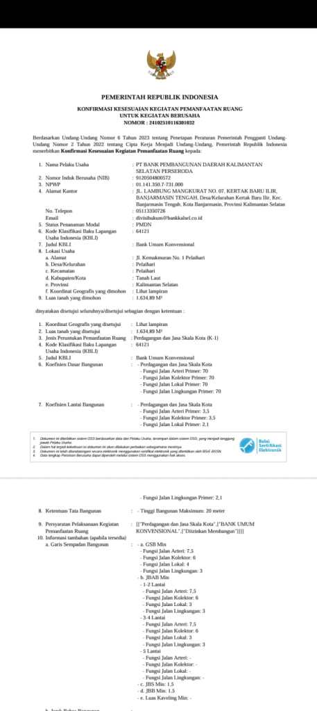 Jasa Konsultan PKKPR untuk Analisis RDTR dan Zonasi
