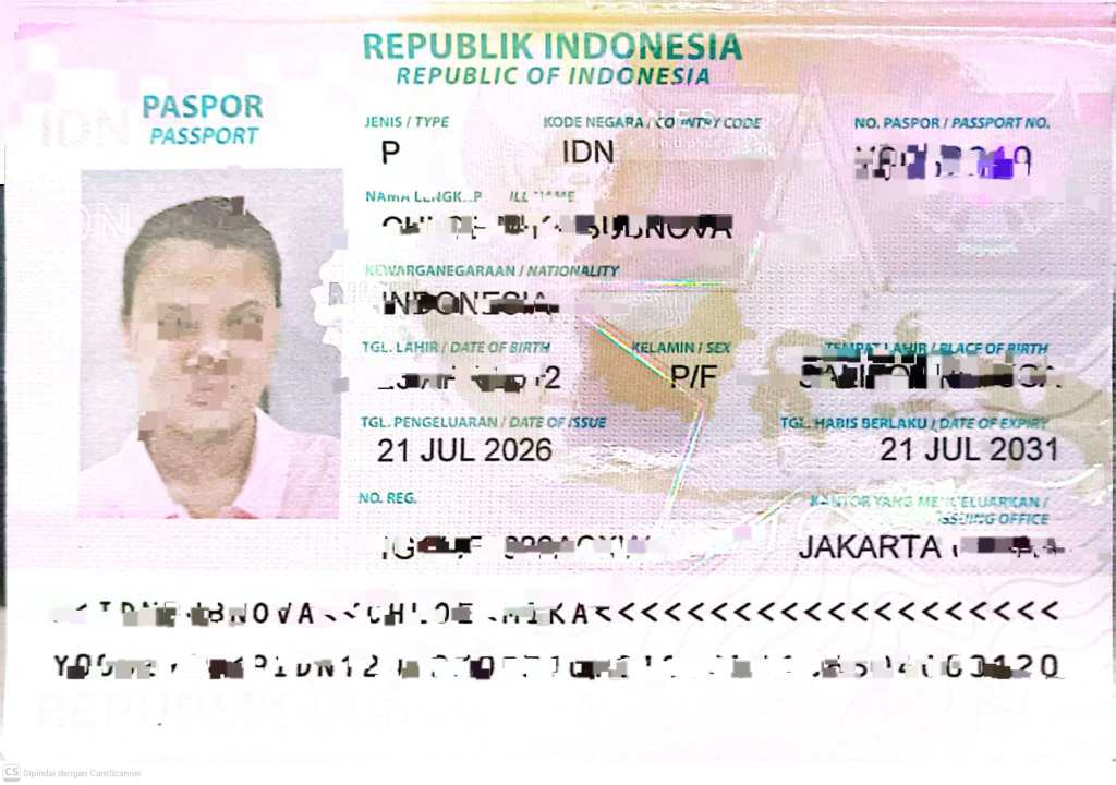 Jasa Pembuatan Paspor Cepat 1 Hari dan Perpanjangan Paspor Republik Indonesia