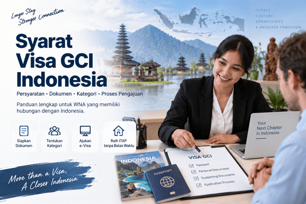 Syarat Visa GCI Indonesia untuk WNA