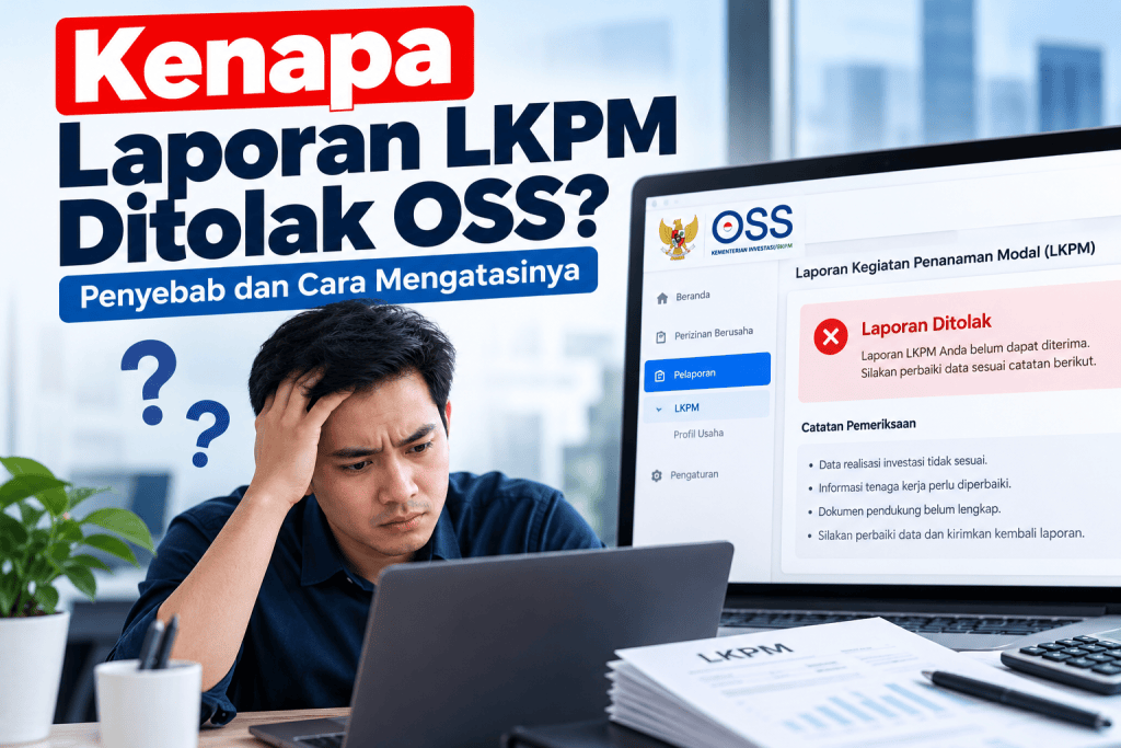 Kenapa laporan LKPM ditolak OSS dan cara mengatasinya